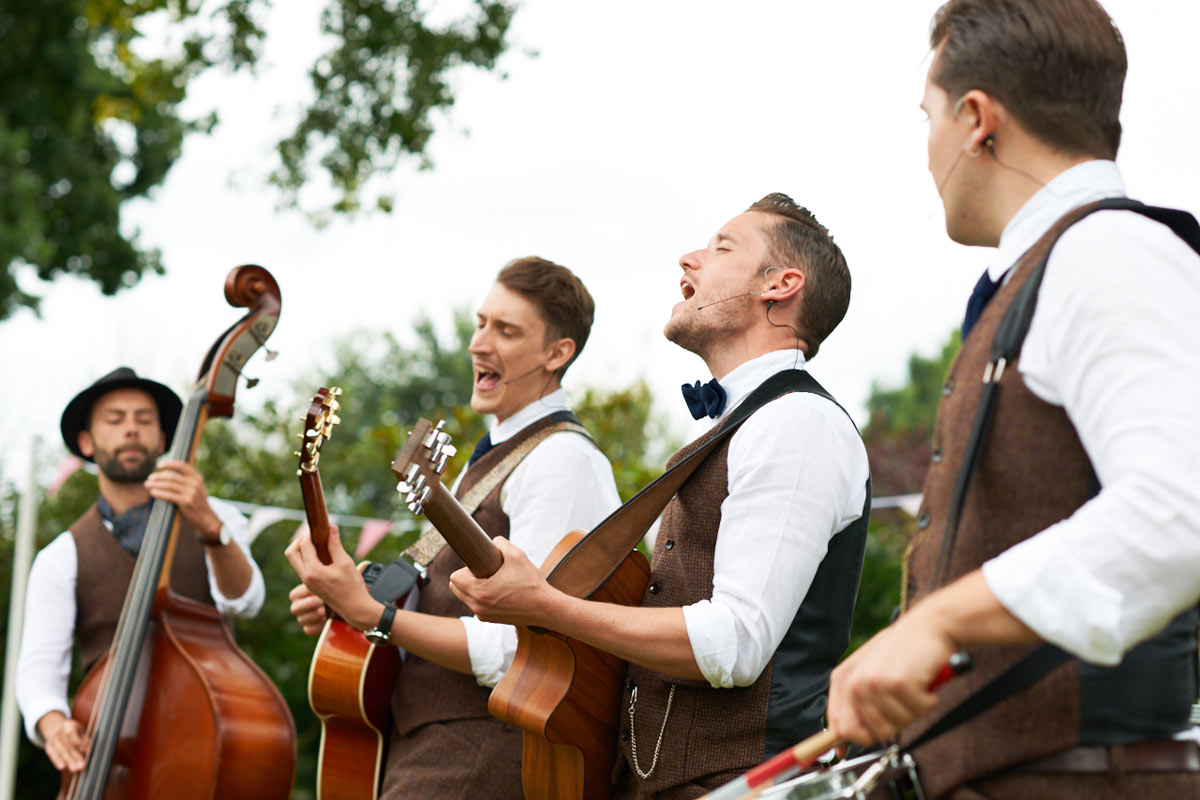 Everything you need to know about the booking process when hiring a band. Hiring a wedding band - How does it work?